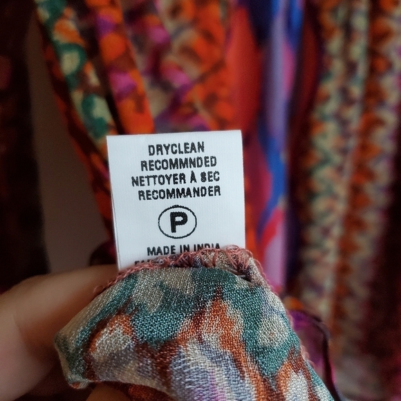 bl^nk Miranda Peasant Blouse size XS NWT - Picture 8 of 9